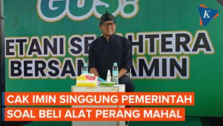 Cak Imin Singgung Pemerintah soal Beli Alat Perang dengan Harga Fantastis