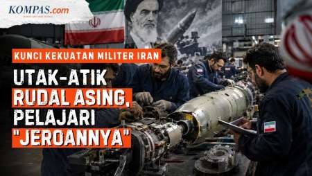 Rahasia Kekuatan Senjata Dalam Negeri Iran: Bongkar Rudal, Lalu Dalami "Jeroannya"