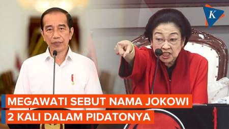 Megawati Akhirnya Sebut Nama Jokowi Usai 