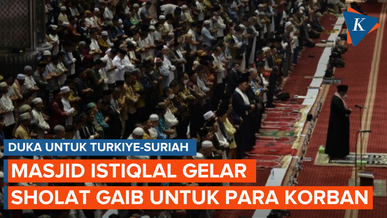 Doa untuk Para Korban Gempa Turkiye-Suriah dari Jemaah Masjid Istiqlal