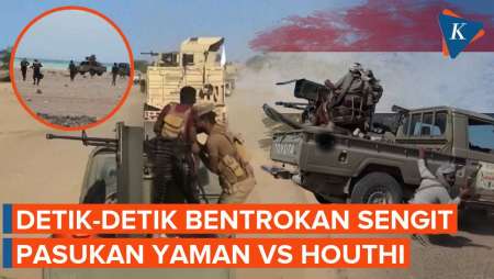 Detik-detik Pasukan Pemerintah Yaman Buru Dan Bersihkan "Sarang" Houthi