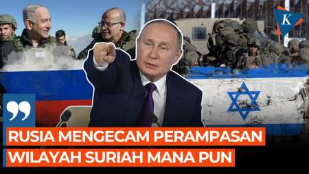 Putin Tegaskan Rusia Kecam Pendudukan Israel Atas Suriah