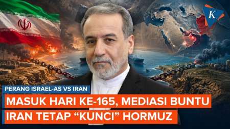 Hari Ke-165 Perang Iran Vs AS-Israel: Kapal Menuju Iran Ditembak AS, Hormuz Makin Tegang