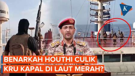 AS Tuduh Houthi Culik Kru Kapal Usai Serangannya di Laut Merah