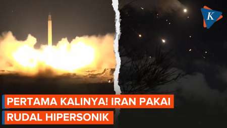 Pertama Kalinya, Iran Pakai Rudal Hipersonik untuk Gempur Israel