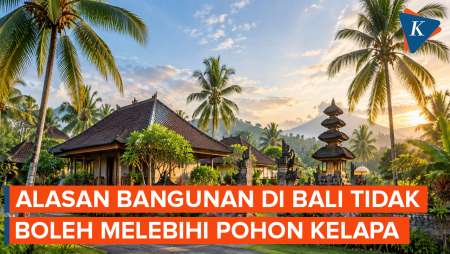 Kenapa Bangunan Di Bali Tak Boleh Lebih Tinggi Dari Pohon Kelapa?