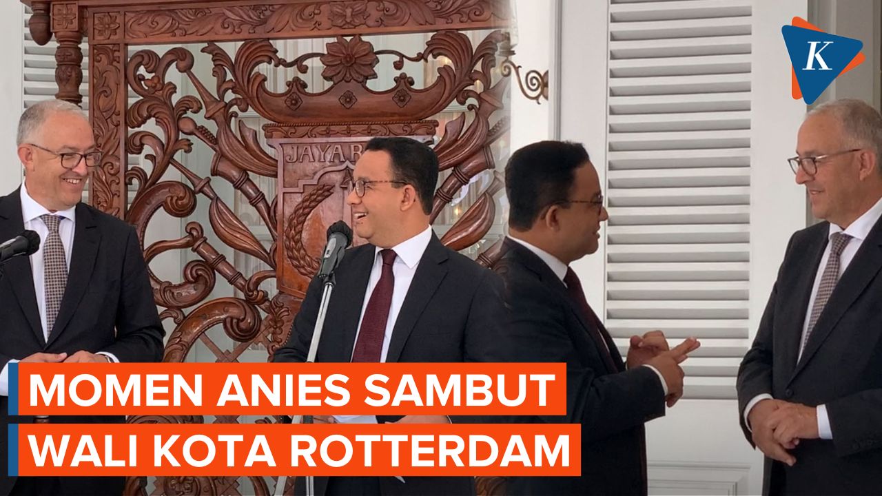 Ini Isi Pertemuan Anies dan Wali Kota Rotterdam Jelang U2O