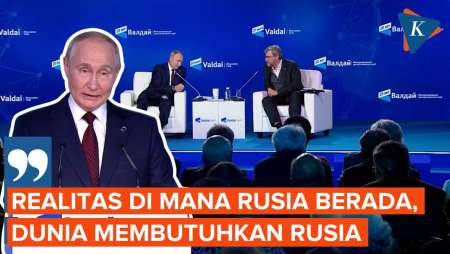 Presiden Putin Sebut Dunia Membutuhkan Rusia