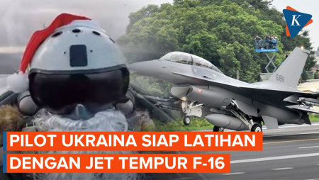 Pilot Ukraina Bakal Latihan Pakai Jet Tempur F-16 mulai Agustus…