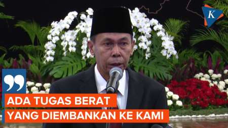 [FULL] Pidato Perdana Nawawi Pomolango sebagai Ketua KPK, Berat dan…