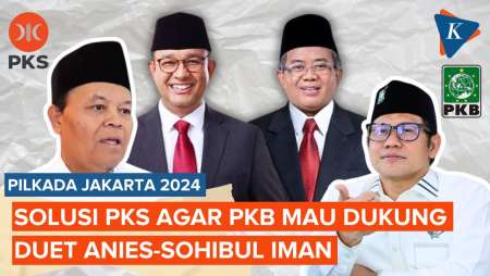 PKS Sarankan PKB Ambil Anies Jadi Kader agar Mau Dukung Duet Anies-Sohibul