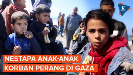 Nasib Anak-anak Gaza di Saat Krisis Kelaparan Mengancam