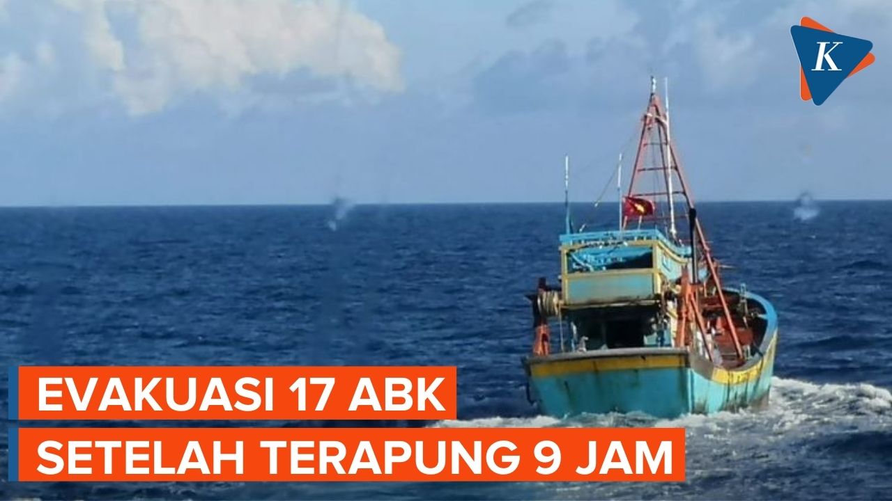 Deti-detik Evakuasi 17 ABK KM Cendrawasih di Halmahera Selatan
