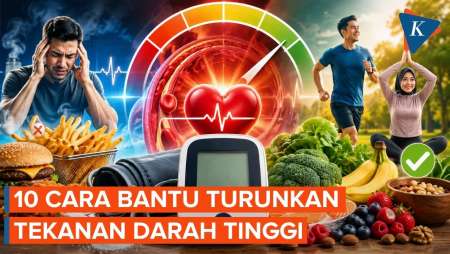 10 Cara Menurunkan Tekanan Darah Tinggi Secara Alami