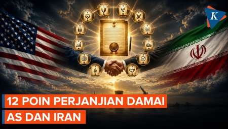 Rincian 12 Poin Perjanjian Damai AS-Iran Terungkap, Gencatan Senjata hingga Aturan Selat Hormuz