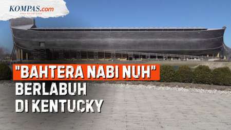 Penampakan Replika Kapal Nabi Nuh di Kentucky, Raksasa dan Estetik