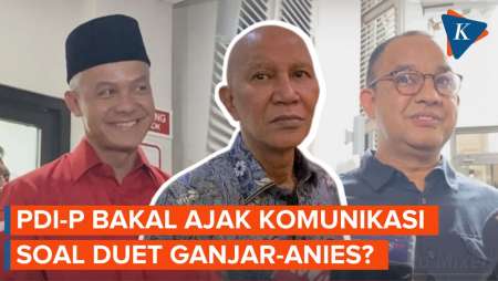 Wacana Duet Ganjar-Anies, PDI-P: Bisa Saja Pembicaraan Dibuka