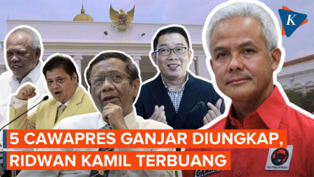 4 Nama Cawapres Ganjar yang Terdepak, Siapa Saja?