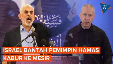Israel Bantah Yahya Sinwar Pemimpin Hamas Kabur Ke Mesir