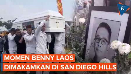 Momen Pemakaman Benny Laos di San Diego Hills, Anang dan Ashanti Hadir