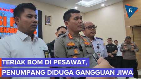 Isi Tas Penumpang yang Teriak Bom di Pesawat