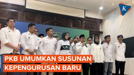 Cak Imin Umumkan Susunan Kepengurusan Baru PKB