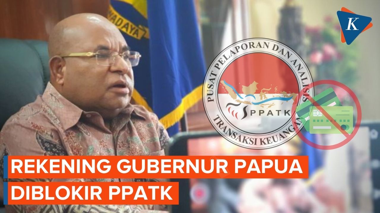 Rekening Gubernur Papua Lukas Enembe Diblokir PPATK