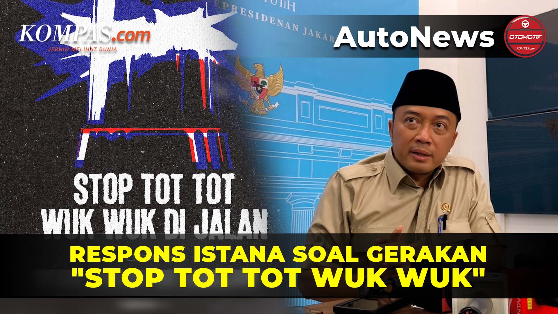 Respons Gerakan "Stop Tot Tot Wuk Wuk", Istana Ingatkan Pejabat Tidak Berlebihan Gunakan Sirene