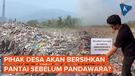 Pandawara Sebut Pantai Ini Terkotor Keempat, Pemerintah Desa Ingin Bersihkan Duluan?