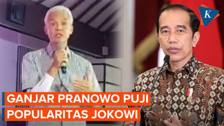 Puji Popularitas Jokowi, Ganjar: Berada pada Puncak Kepercayaan Masyarakat