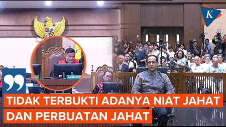 [FULL] Alasan Hakim Sebut Nadiem Tak Terbukti Berbuat Jahat Di Kasus Chromebook