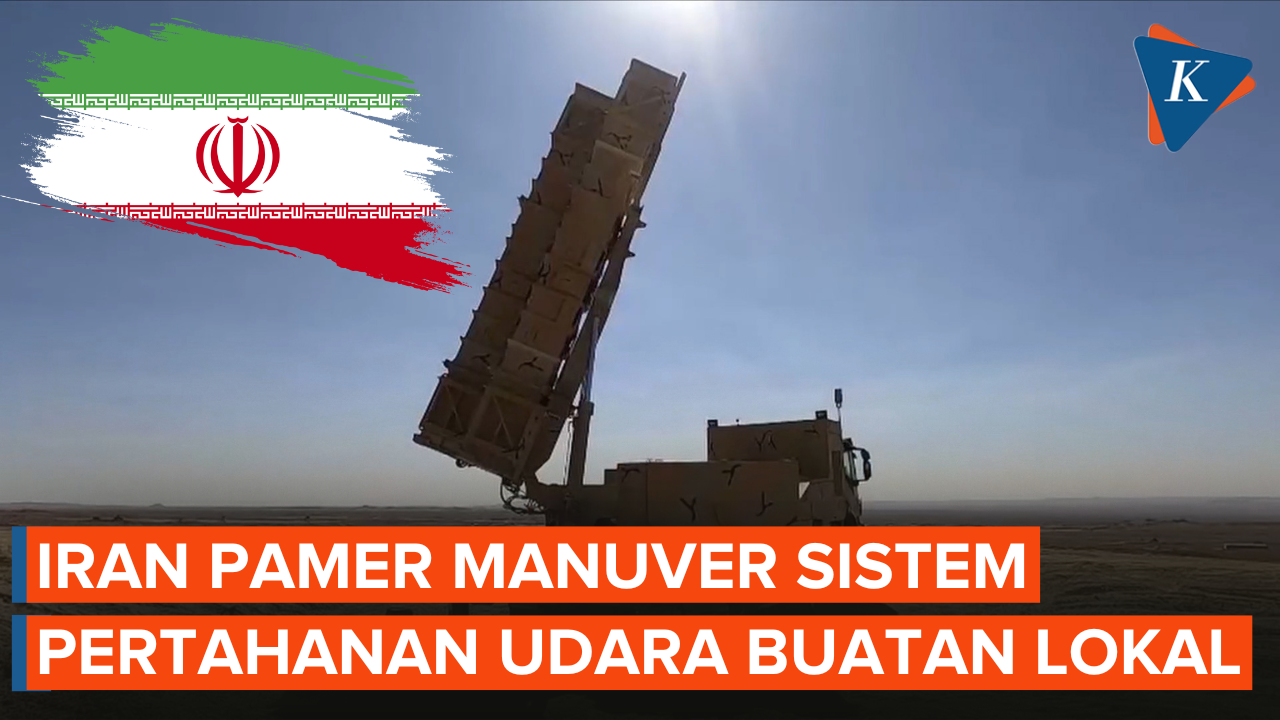 Iran Pamerkan Manuver Sistem Pertahanan Udara Buatan Dalam Negeri.