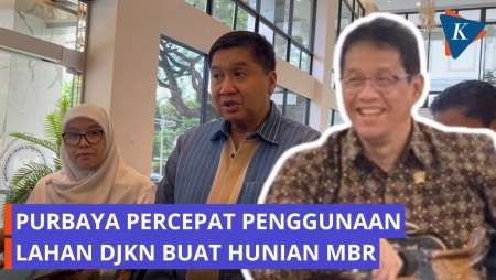 Maruarar Sebut Purbaya Segera Proses Lahan DJKN Kemenkeu Buat Hunian MBR