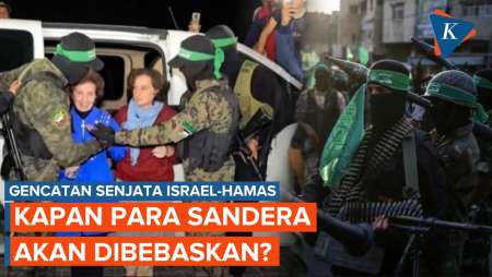 Gencatan Senjata Israel-Hamas, Kapan Para Sandera Akan Dibebaskan?