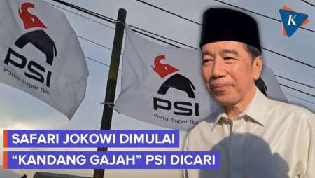 Safari Politik Jokowi Dan Ambisi Carikan "Kandang Gajah" PSI