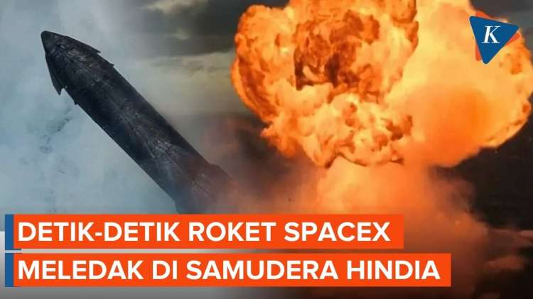 Video: Detik-detik Roket SpaceX Meledak, Ciptakan Bola Api Raksasa di ...