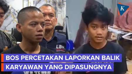 3 Karyawan Yang Dipasung Bos Percetakan Jakpus Dilaporkan Balik Atas Tuduhan Pencurian