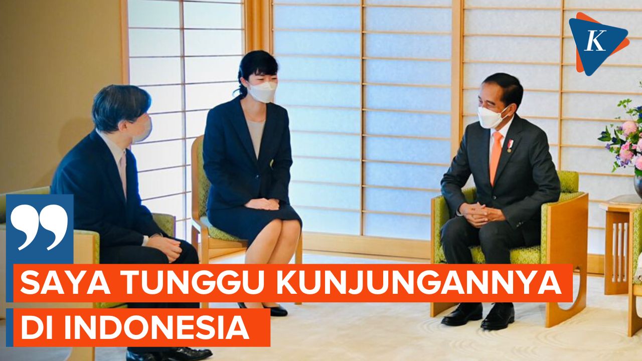 Momen Pertemuan Jokowi-Iriana dan Kaisar Jepang Naruhito-Permaisuri Masako