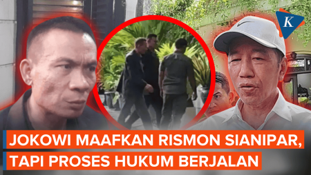 Ditemui Rismon Sianipar Di Kediamannya, Jokowi: Saya Maafkan, Tetapi...