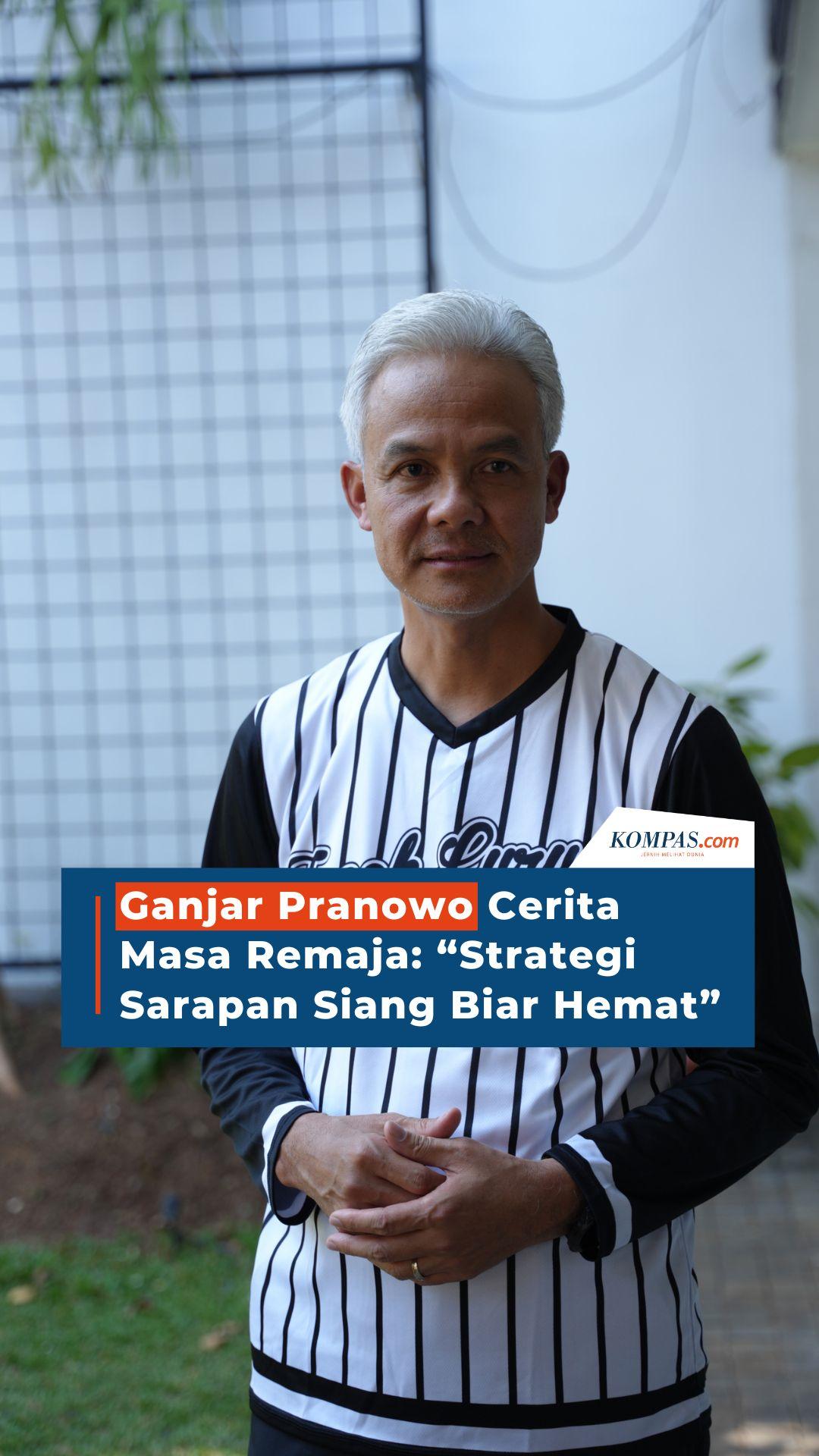 Ganjar Pranowo Curhat Masa Remaja, Sarapan Siang Biar Hemat #ganjarpranowo #ganjar