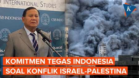 Prabowo: Kita Benar-Benar Mendesak Segera Dihentikan Kekerasan di Gaza