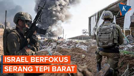 Israel Mulai Bombardir Tepi Barat