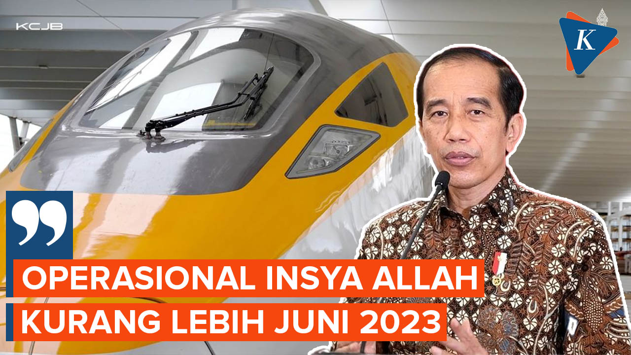 Kereta Cepat Jakarta-Bandung Ditargetkan Beroperasi pada Juni 2023