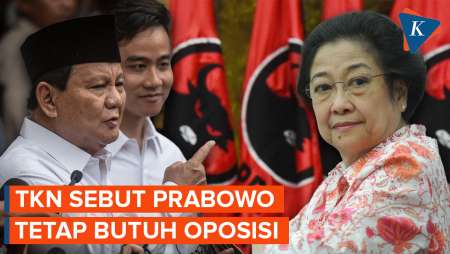 Prabowo Butuh Partai Oposisi, TKN Singgung PDI-P