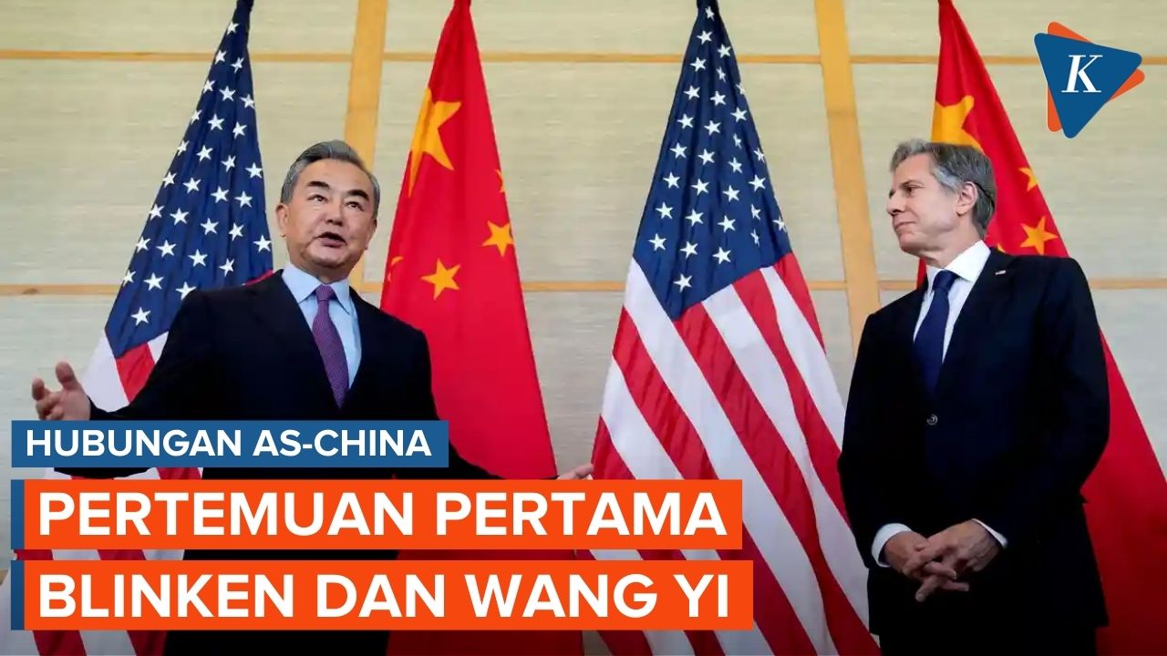 Menteri Luar Negeri AS dan China Adakan Pertemuan di Indonesia