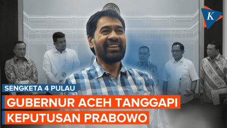 Tanggapan Muzakir Manaf Usai Prabowo Putuskan 4 Pulau Sengketa Milik Aceh