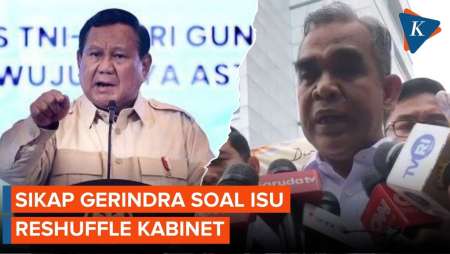 Tanggapan Gerindra soal Prabowo Sampaikan Kode Reshuffle