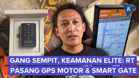 Ketua RT Di Gandaria Pasang GPS Anti-Curanmor Dan Gerbang Elite, Modal Kelola Rp 2,5 Juta Per Bulan