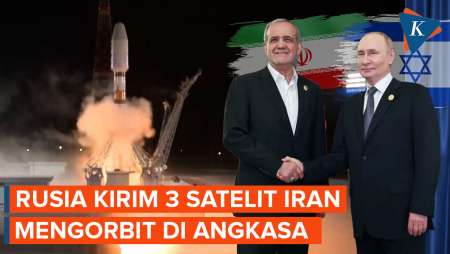 Rusia Kirim 3 Satelit Iran Mengorbit Di Angkasa, Punya Fungsi Berbeda-beda