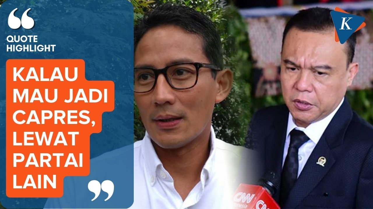 Gerindra Persilakan Sandiaga Uno Jadi Capres